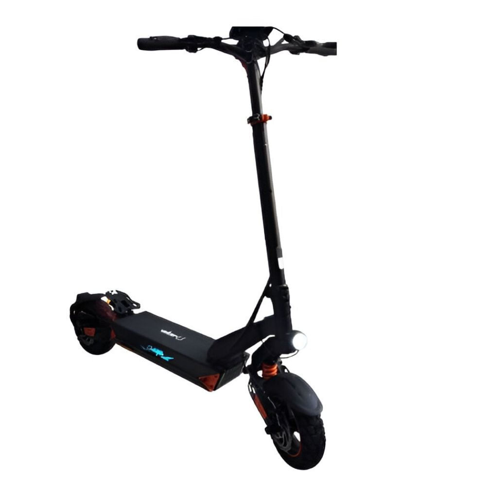Scooter eléctrico Elmo D3 Kepow motor 1000W, batería 52V, doble suspensión, autonomía aproximada de 55-65 km, certificado CE, negro